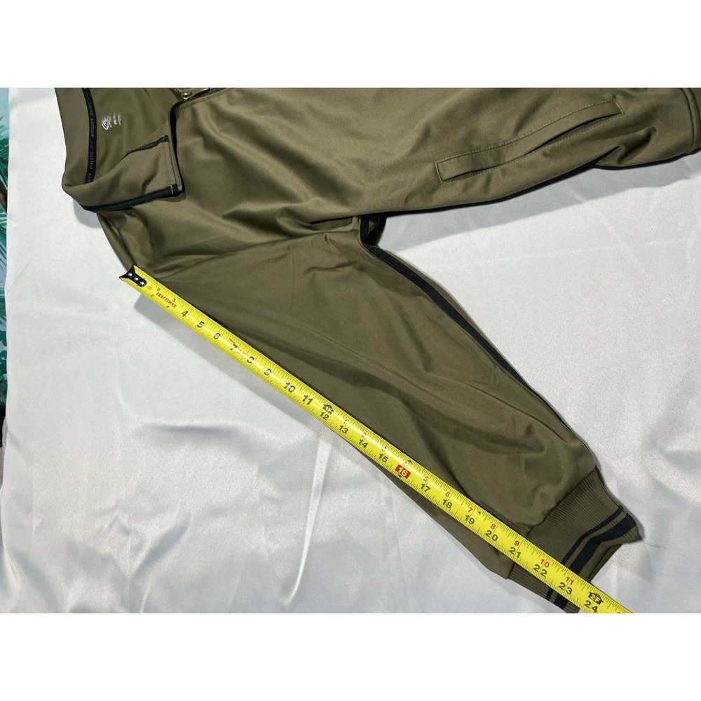 Athletic Brand Men's Light Jacket, Hikers, Natural Green Accent Stripes Men's XL - Picture 5 of 8